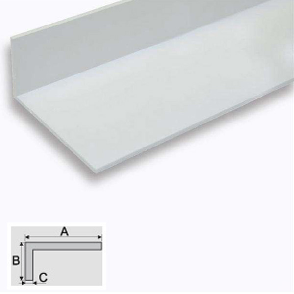 1m Non-Equal Sided Aluminum Anodised Angle/Profile Bar