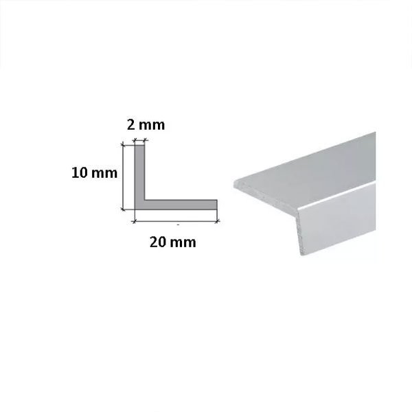 2m Long Extruded Aluminium Angle for Professional Contractor 