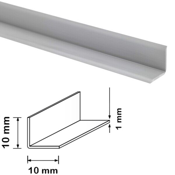 5m Plastic Pvc 90 Degree Angle Trim Flexible Self Adhesive Corner Protector