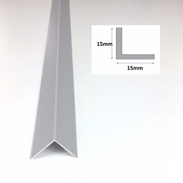 PVC Plastic 90 Degree Corner Trim Edge Protector