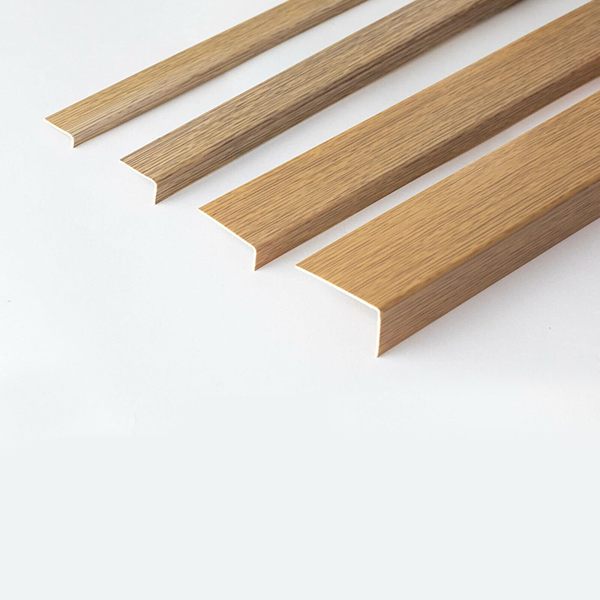 Plastic PVC 90° Angle Wood Effect Wall Corner Guard Edge Protector 