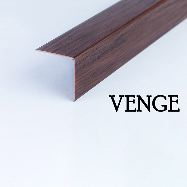 PVC Wood Effect Plastic Corner Angle Trim Edge Protector 