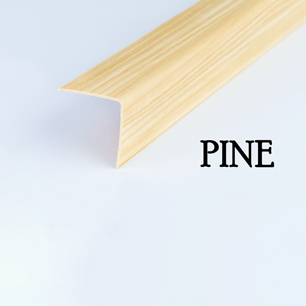 PVC Wood Effect Plastic Corner Angle Trim Edge Protector 