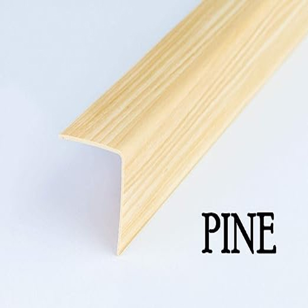 Wood Effect PVC Plastic Corner Trim Wall Guard Edge Protector 