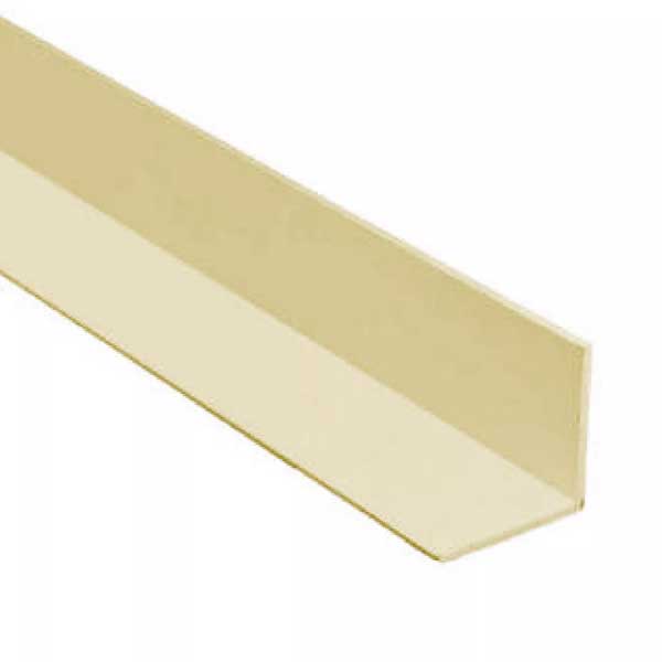 Wall Corner Protector 40mm x 40mm Cream Plastic Angle Protection