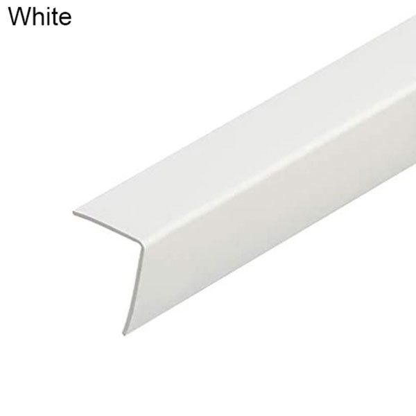 UPVC White 90 Degree Strong Plastic PVC Corner Angle Trim 